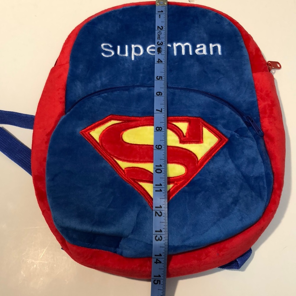 Toddler Superman Backpack - Picture 4 of 5